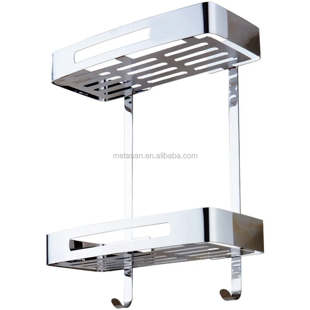 
Low price bathroom wall hanging rack shelf 