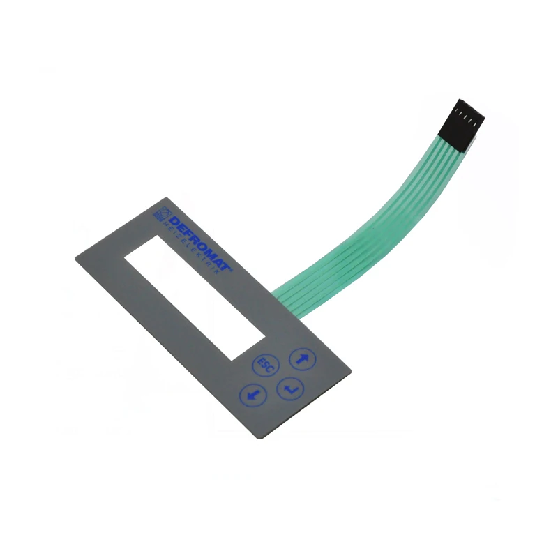 2.54 мм разъем ZIF пользовательские тиснением ключ-тактильный поли купол клавиатурный