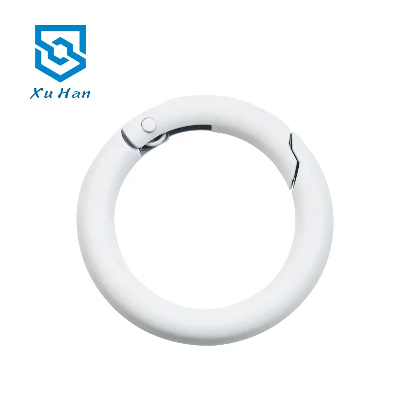 High quality metal round carabiner ring