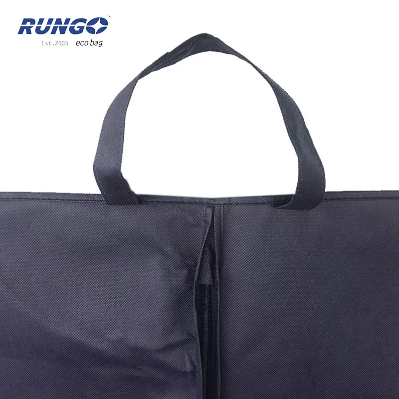 Custom Non Woven Eco-Friendly Designer Garment Suit Cover Bag