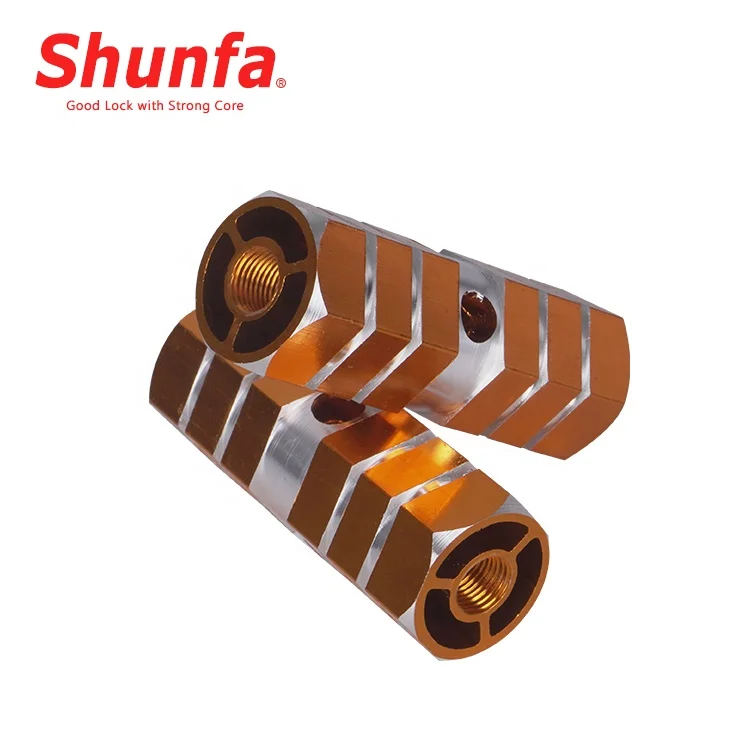 Высокая Яркость Алюминиевого сплава 6063 педаль 24*70 мм X-2570 Аксессуары для велосипеда