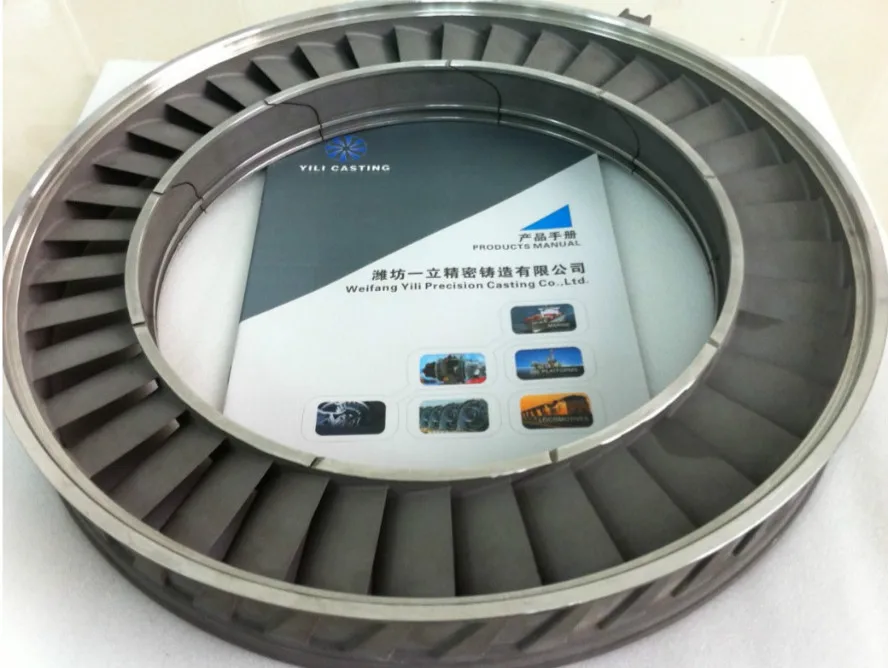 Высокоточная насадка inconel 718 для литья под давлением воска для локомотивных турбокомпрессоров