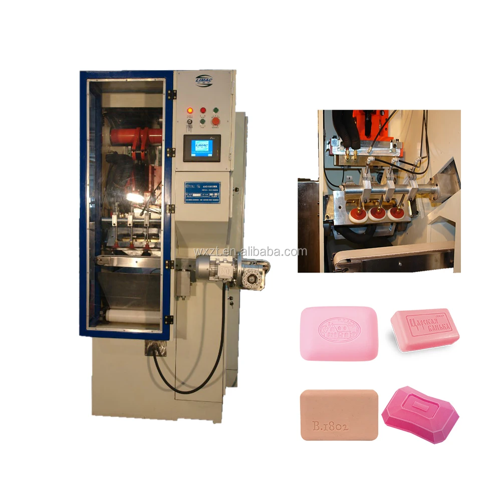 Multi cavity fully automatic toilet soap stamping machine soap making equipment for forming