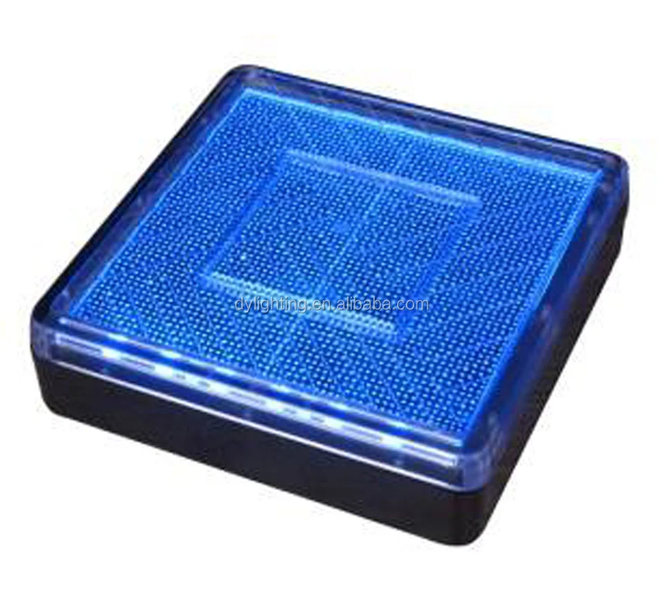 Waterproof Color Changing Dance Brick Ligthtings Outdoor Square Led Step Lights