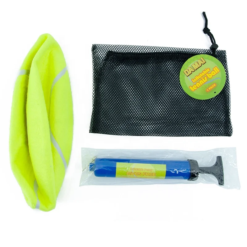 Size 9.5 inch inflatable big tennis ball