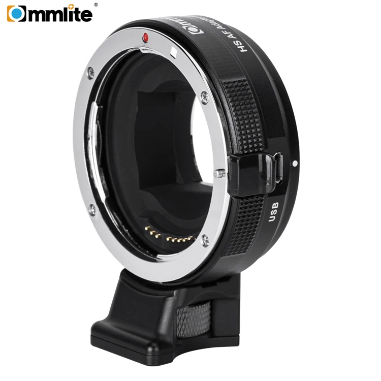 Commlite EF-E HS High Speed Lens Mount Adapter Ring AF for Canon EF/EF-S Lens to Sony A9 A7RIII A7RII A6000
