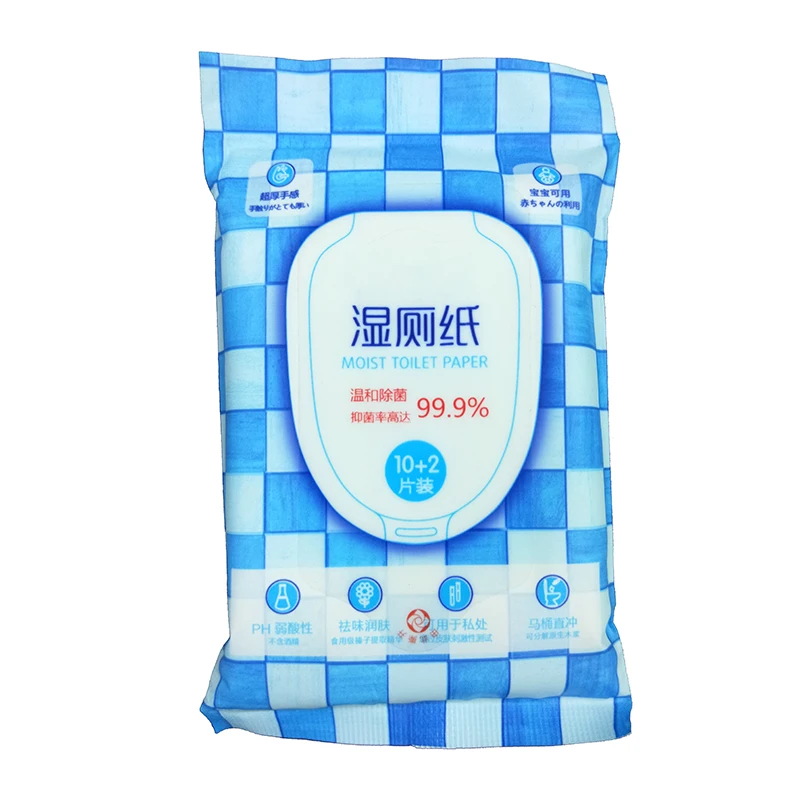 Customized Individual Packed Water Soluble Magical Wet Wipe