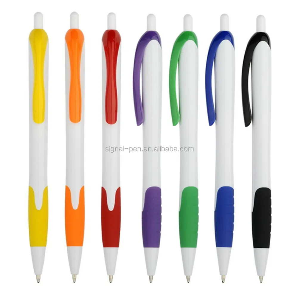 Best advertising ball pen with clip/promotional ball pen for office BP7512B