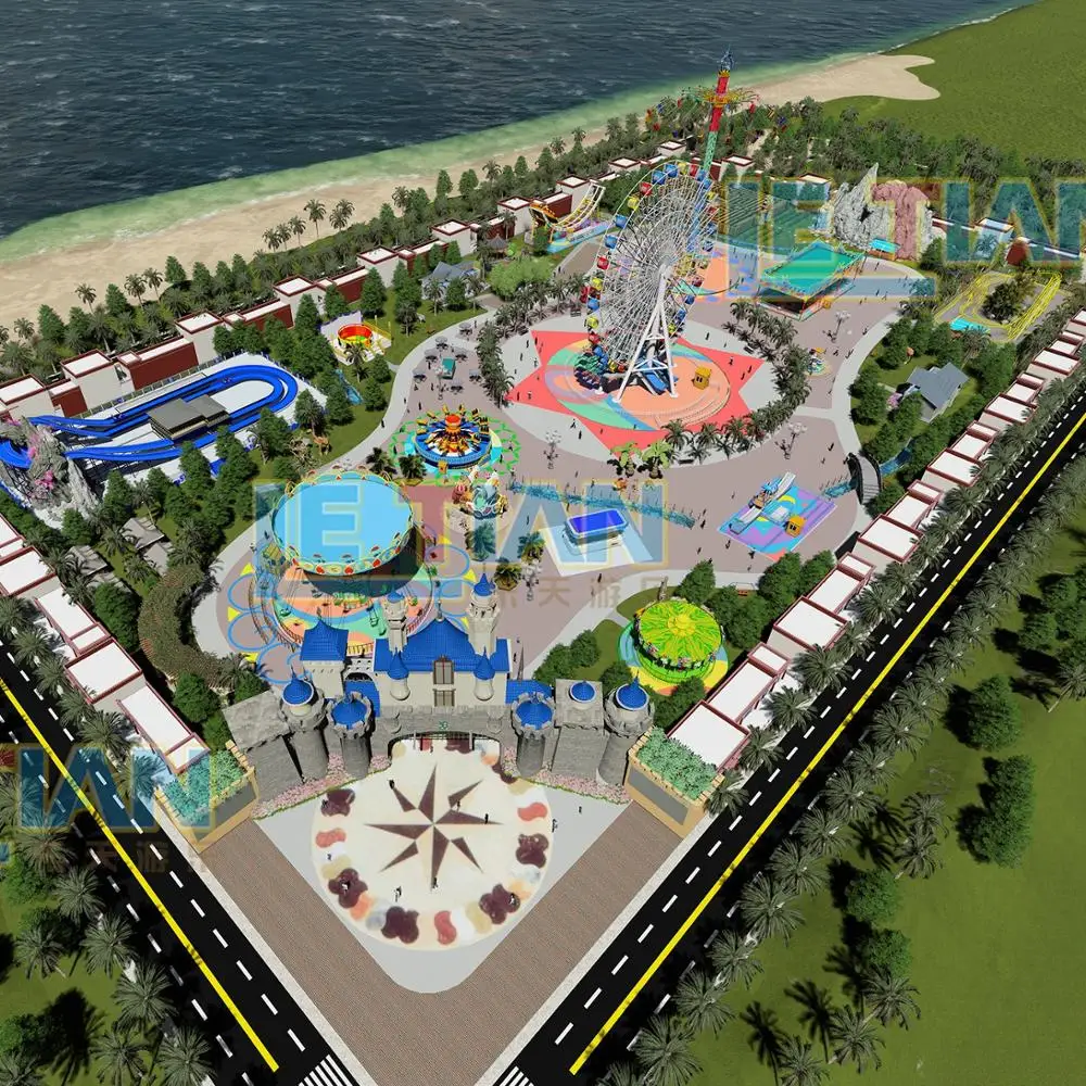 Professional and Practical Playground Planning and Design  Park Planning and Design for Sale