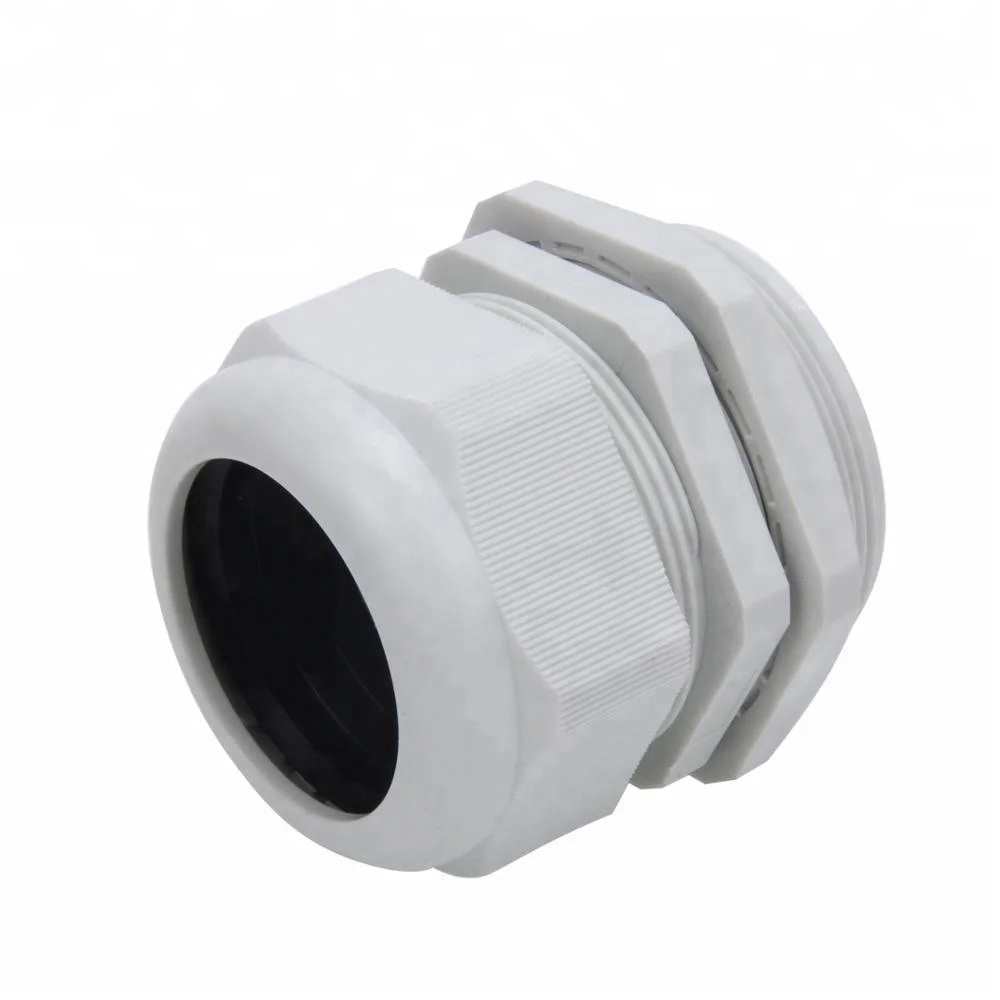 
black and white nylon cable glands pg13.5 pg11 factory exporter 