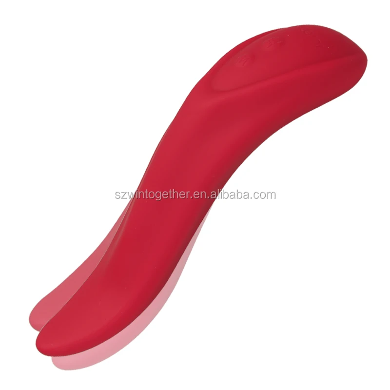 100% silicone soft tongue vibrator