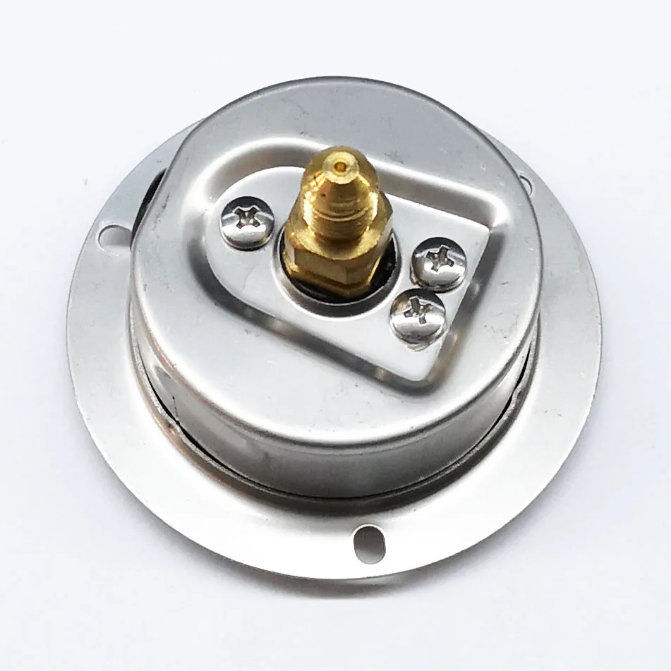 2.5' 3 Holes Front Flange High And Low Manometer Liquid Filled Refrigeration Manifold Gauge R22R134AR404AR407C