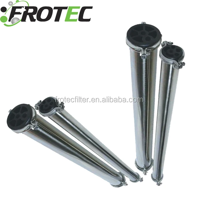 Drinking water/sea water treatment 4021,4040,4080,40120 SS ro membrane housing