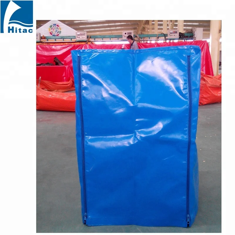 Durable waterproof pvc pallet cover plastic bag