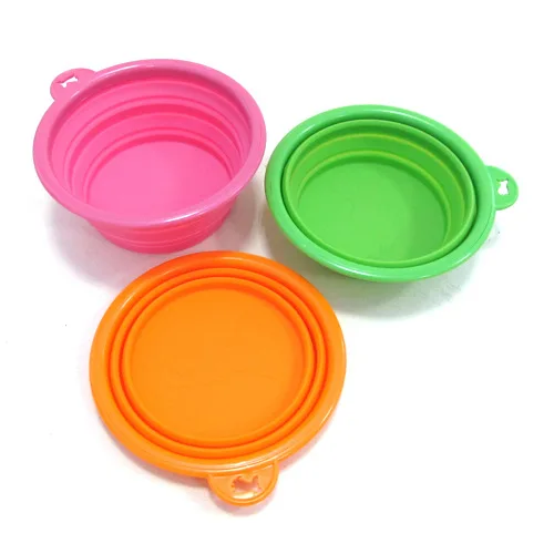 
wholesale houseware pet tool silicone bowls for dog 
