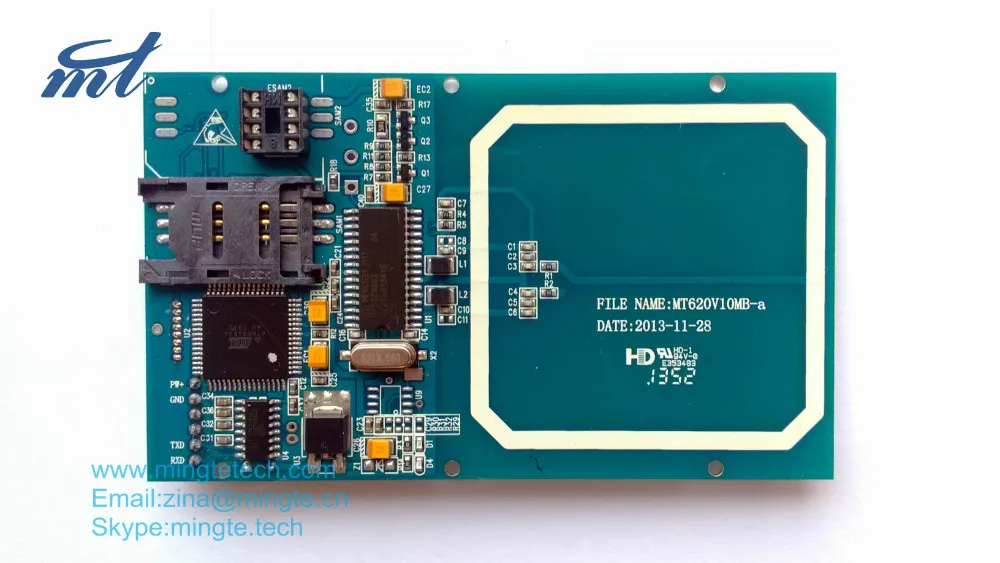 13.56MHz RS232 Contactless ic Card Reader MT318-620