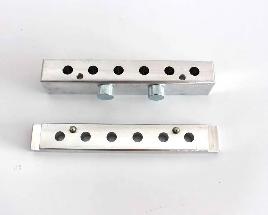 6 cavities Aluminium lipstick mould 12.1 mm,   DIY lip stick filling mould