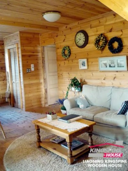
Luxury prefabricated wooden house/log cabin/shop manufacture 