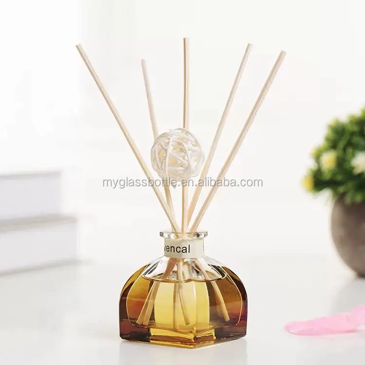 Wholesale Different Size Empty clear Reed Diffuser Glass Bottle