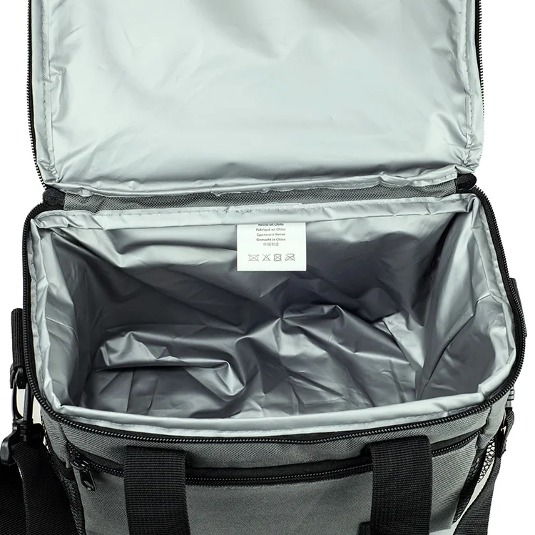 Wholesale custom logo thermal insulated cooler bag unisex outdoor travel lunch bag for adults