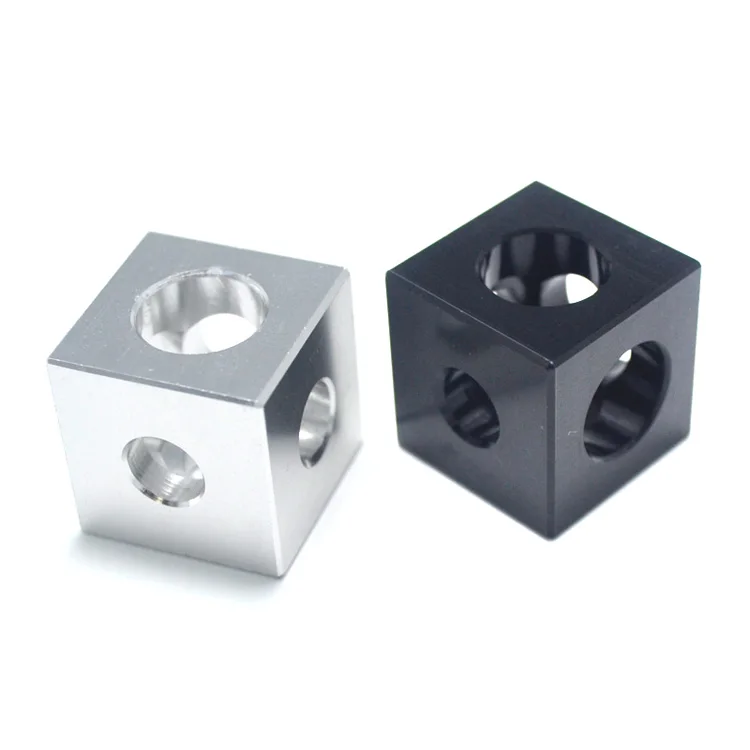 
GIULY 3D printer parts 2020 aluminum extrusion corner three way cube connector bracket for v slot openbuilds extrusions profile 