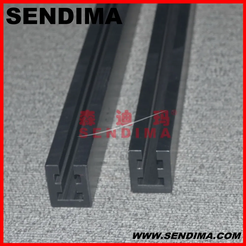 custom CNC linear UPE plastic guide rail View UPE guide