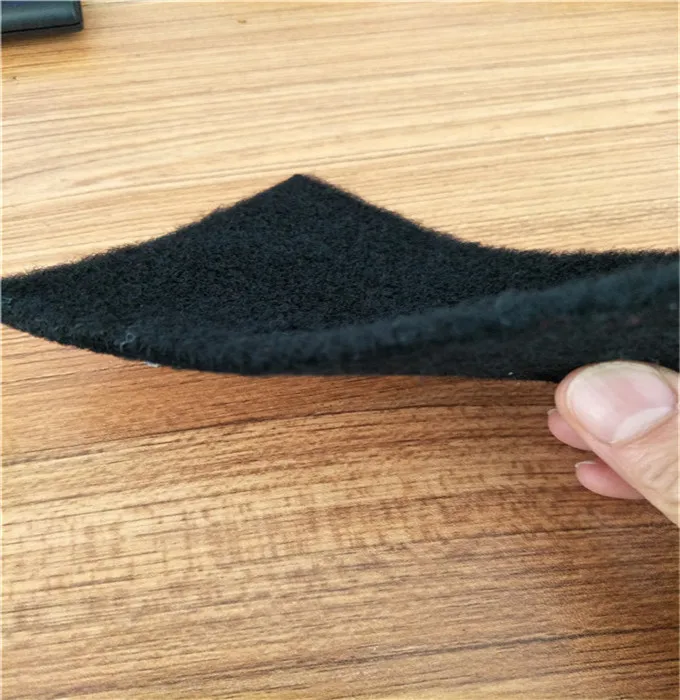nonwoven  black carpet for car  from factory