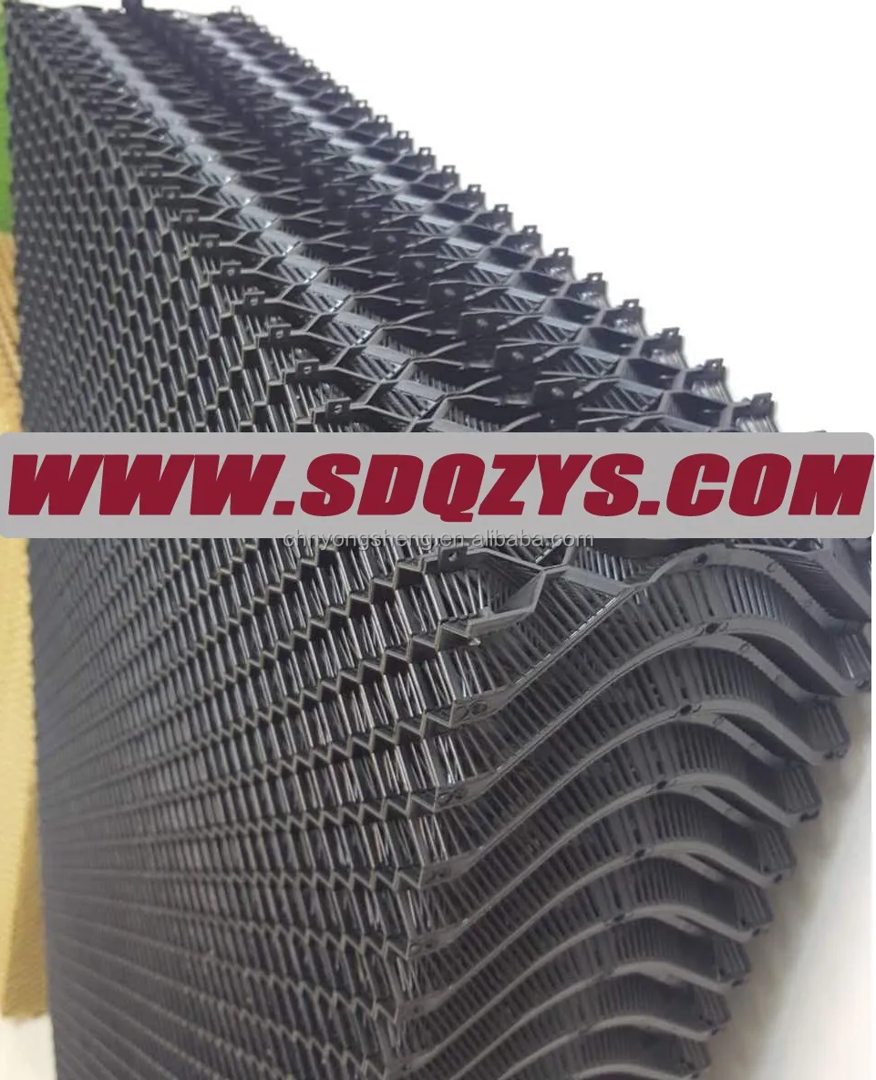 plastic air evaporative cooling pad for poultry greenhouse