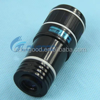 12x Optical Zoom Camera Lens mobile phone telephoto lens with Mini Tripod for mobile phone