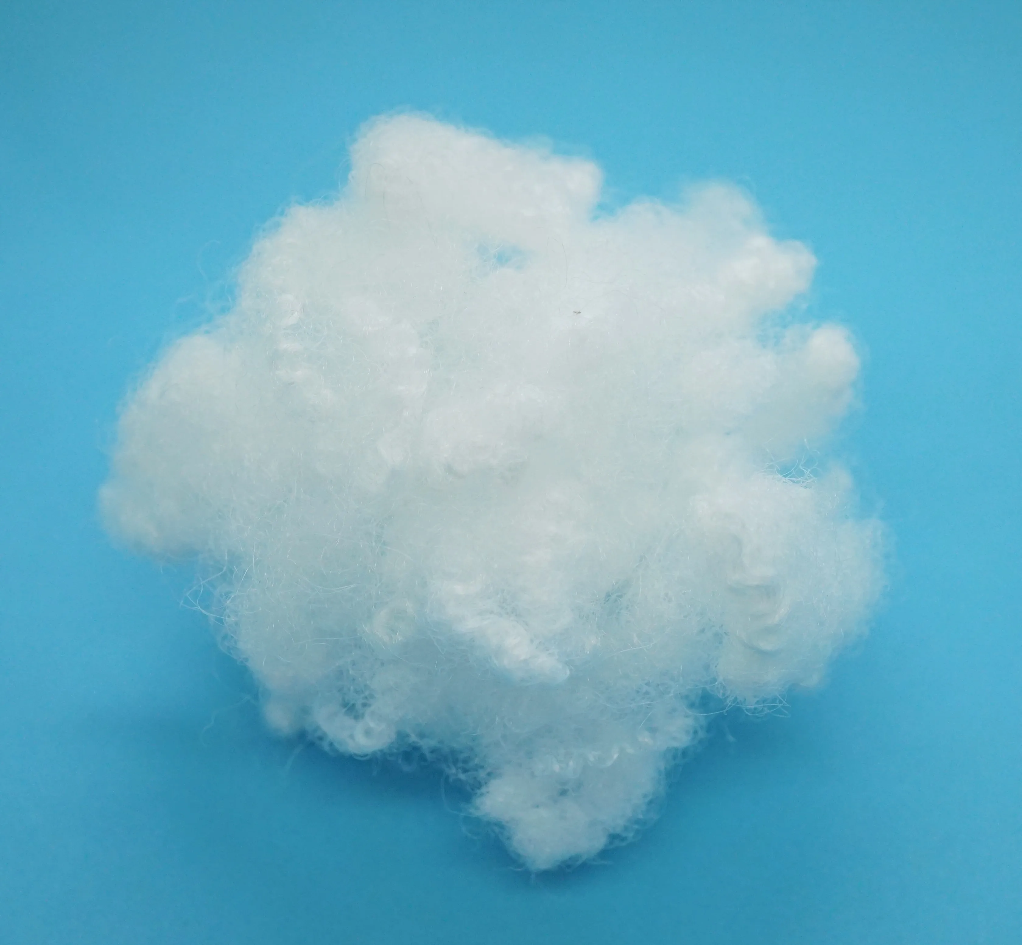 15d 64mm hollow conjugated polyester staple fiber lightweight pillows filling material