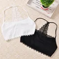 New Arrival 2016 Summer New Fashion Women Lace Strap Backless Wrapped Chest Shirt Tank Crop Top