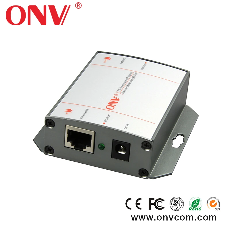 25,5 Вт Ethernet PoE ретранслятор, Power Over Ethernet инжектор