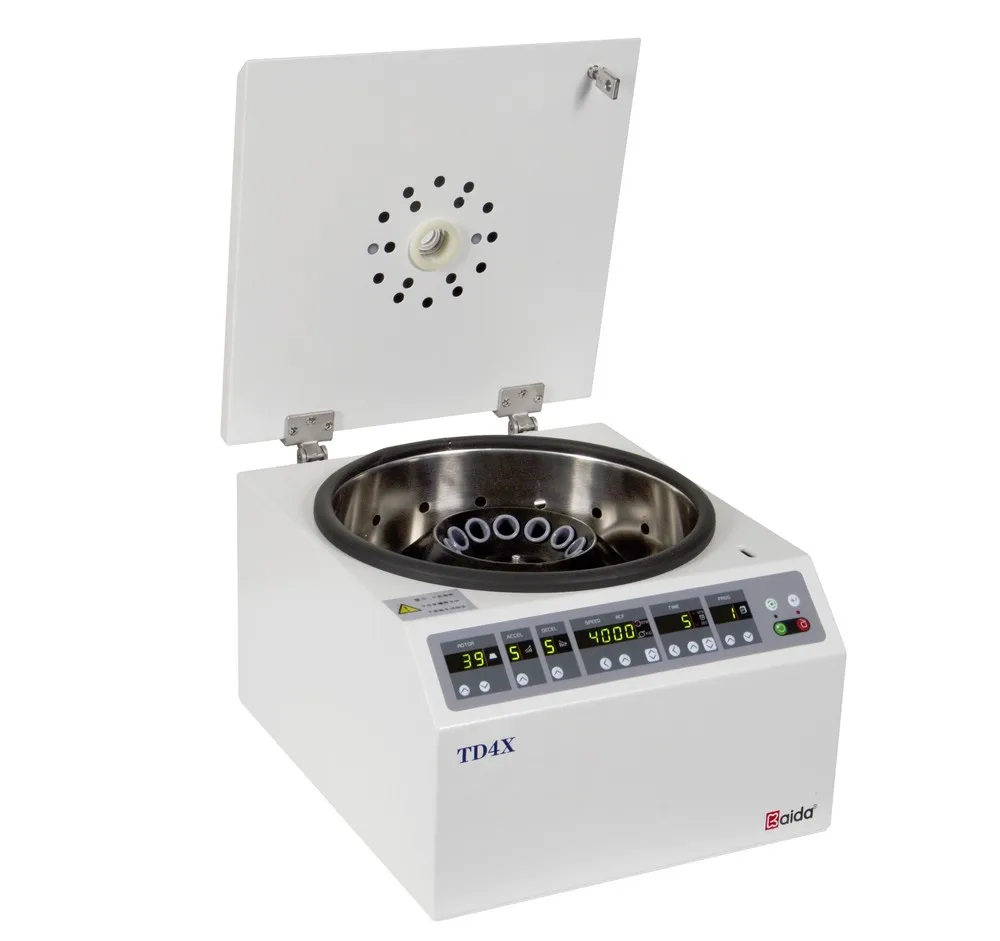 Benchtop lab centrifuge for blood cross-matching test