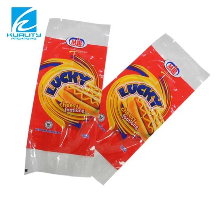Custom Food Packaging Transparent Ldpe Opp CPP Printed Polly Plastic Wicket Bag For Bread