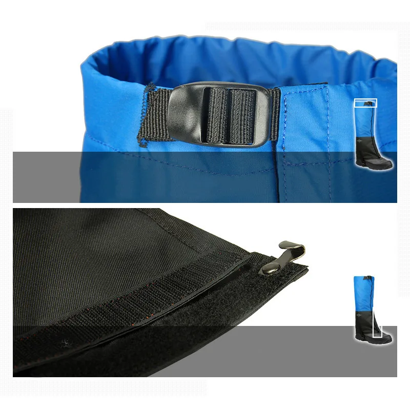 
00301 ROUTMAN Custom Outdoor Sports Snow Boot Cover Gaiter Mud-proof Antidust Gaiters for Hiking 