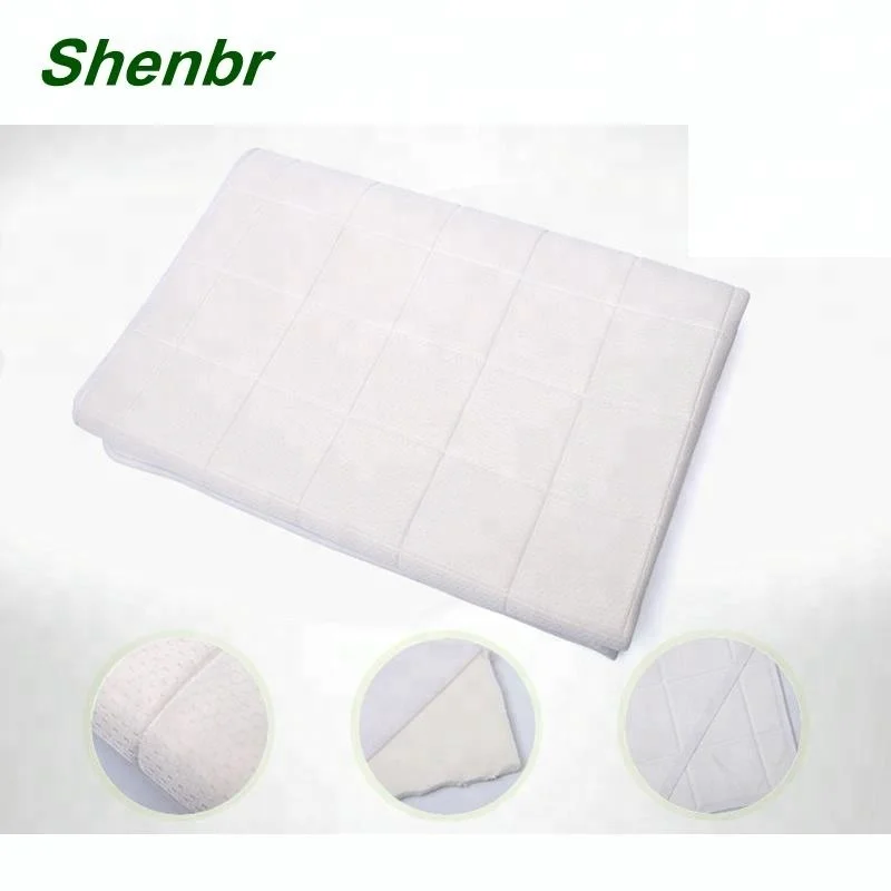 
Customized Patterns Double Bed 1cm Latex antimite Mat Mattress Topper 