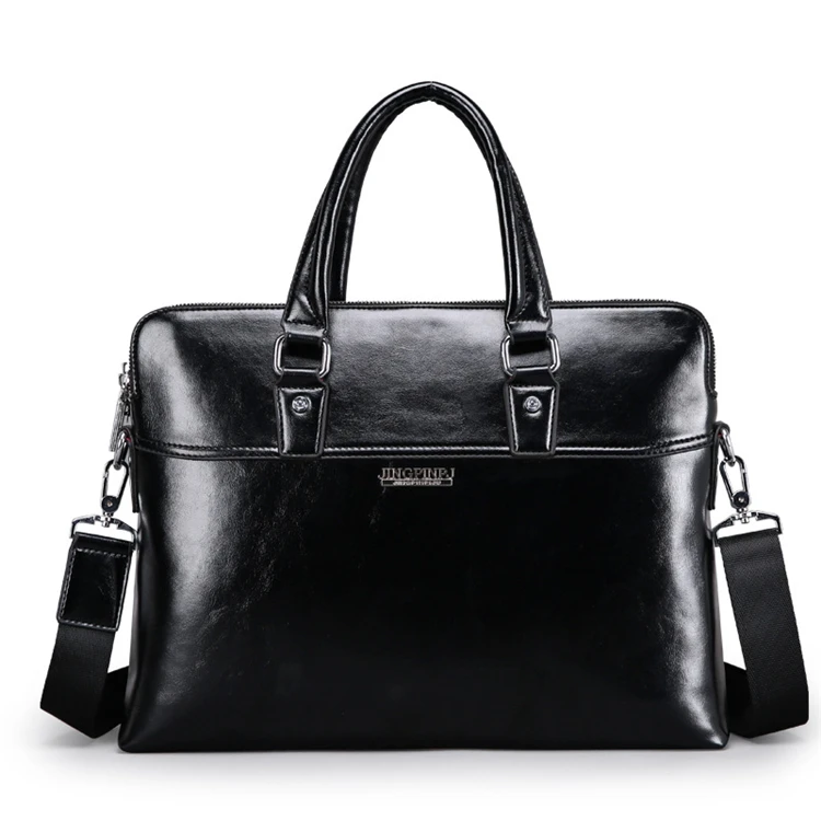 custom high quality laptop vintage leather bags men office