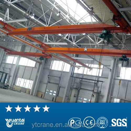 500kg small Small Suspension Electric Single Girder Overhead Crane 1 ton 2.5ton 5 ton