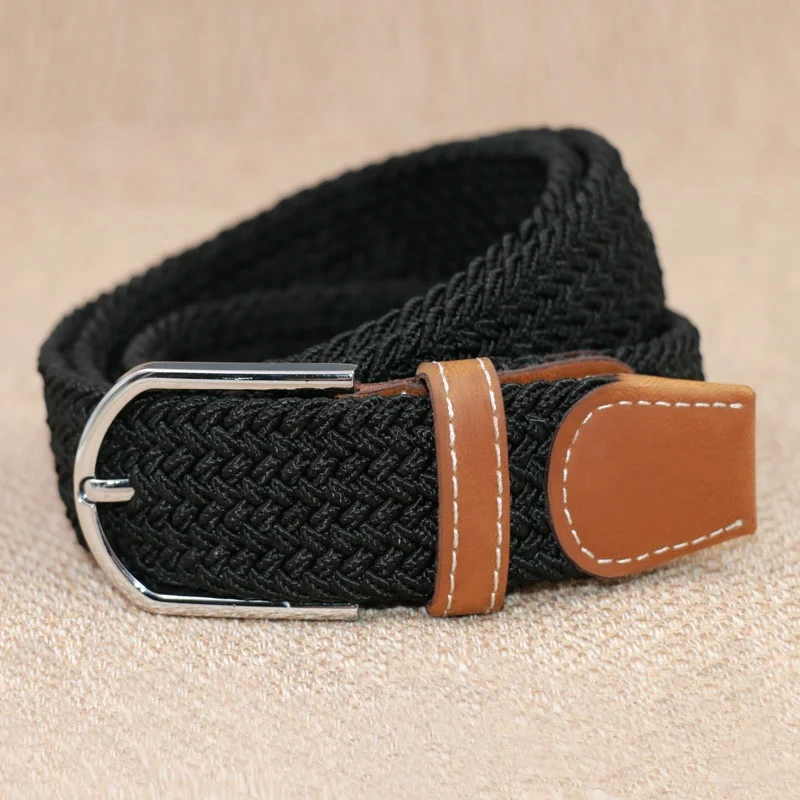 Custom Elastic Woven Fabric Belt For Man