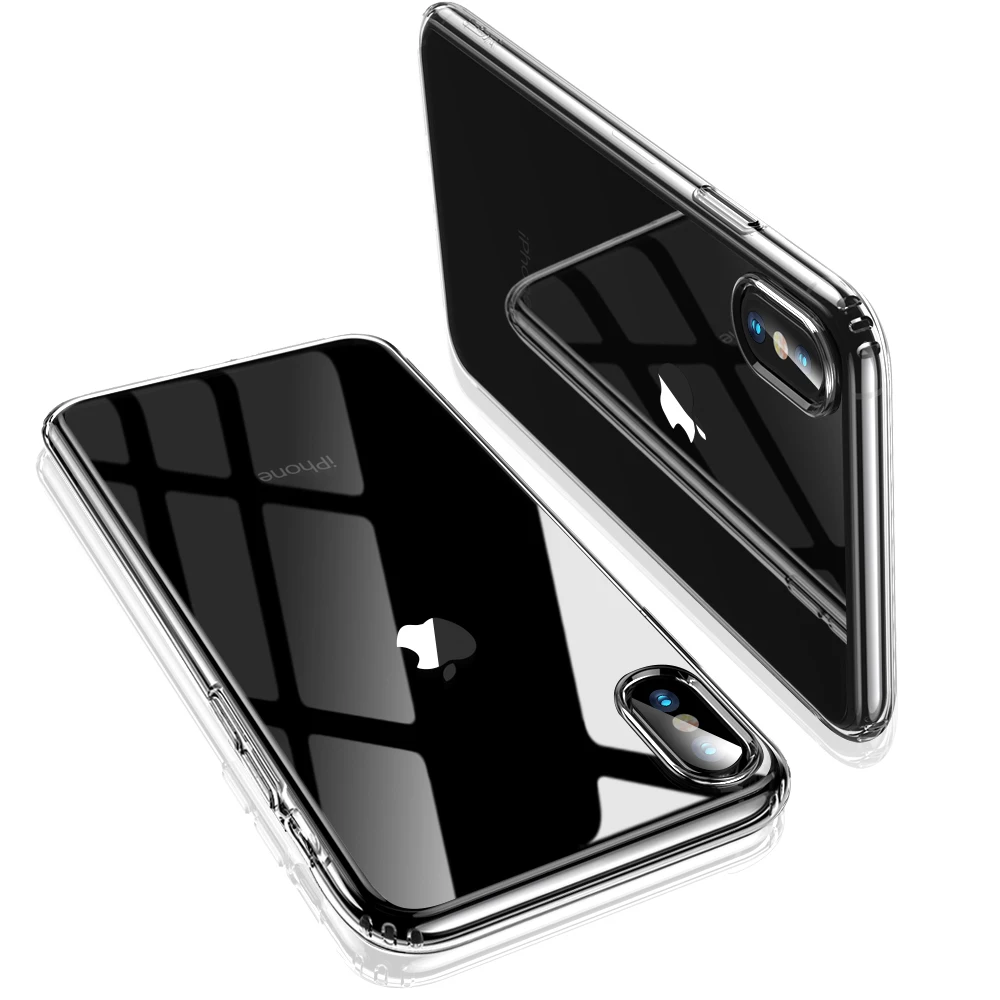
ESR Crystal Clear Slim Soft Flexible TPU Cover For iPhone 6.5inch case for iPhone Xs max 