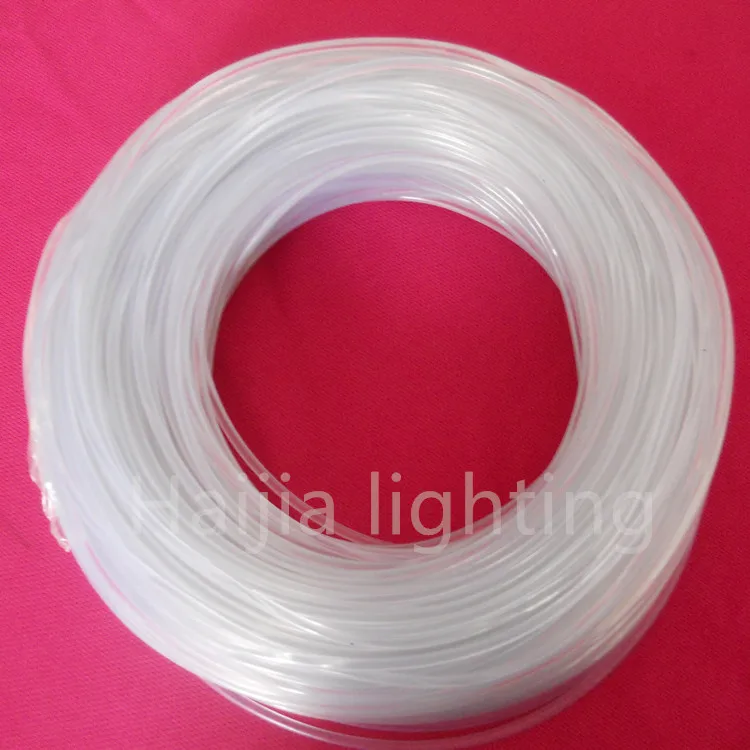 outdoor lighting decoration use 5mm 6mm 8mm 14mm side glow fiber optic cable