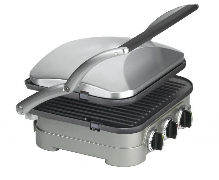 New design Stainless Steel Panini Grill Maker for Bread
