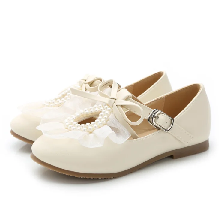 
YY10237S Fashion children new design lace sweet princess wedding dress baby shoes 2018 wholesale lace dress shoes 