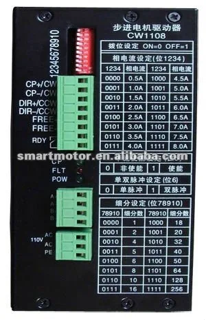 Cw1108 две фазы шагового двигателя водитель, 8a ток
