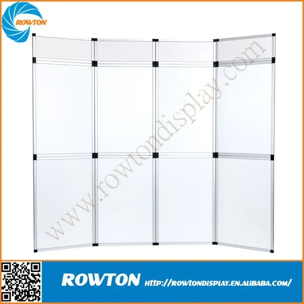 
Aluminum modular PVC board wall display folding panel 