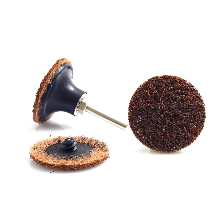 
Surface Conditioning Roloc Disc Coarse 2 inch 50mm Non-woven Disc Sanding Surface Grinder Quick Change Fiber Sanding Disc P24 