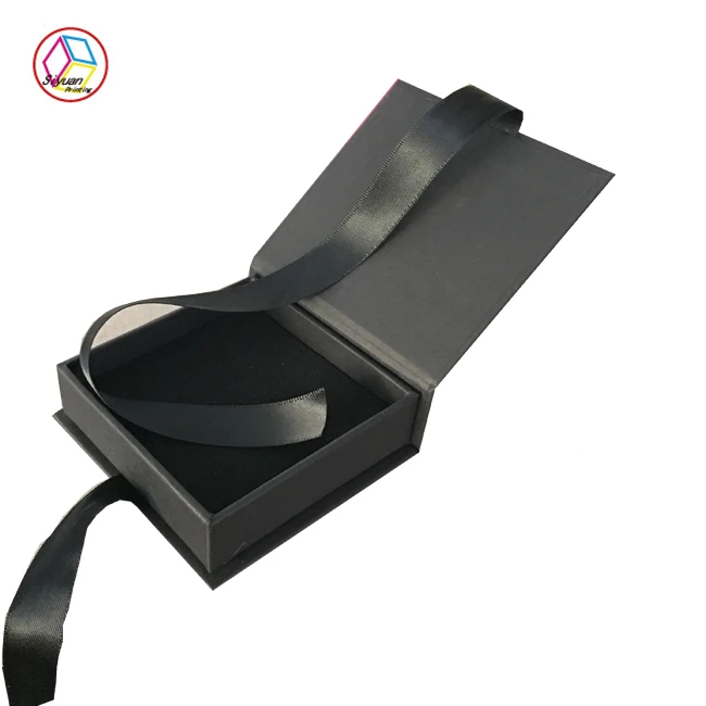 Custom grey cardboard luxury mailing fashion cute gift drawer jewelry box packaging