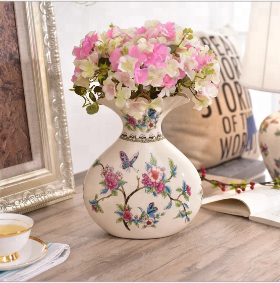 Creative home American country retro ceramic vase