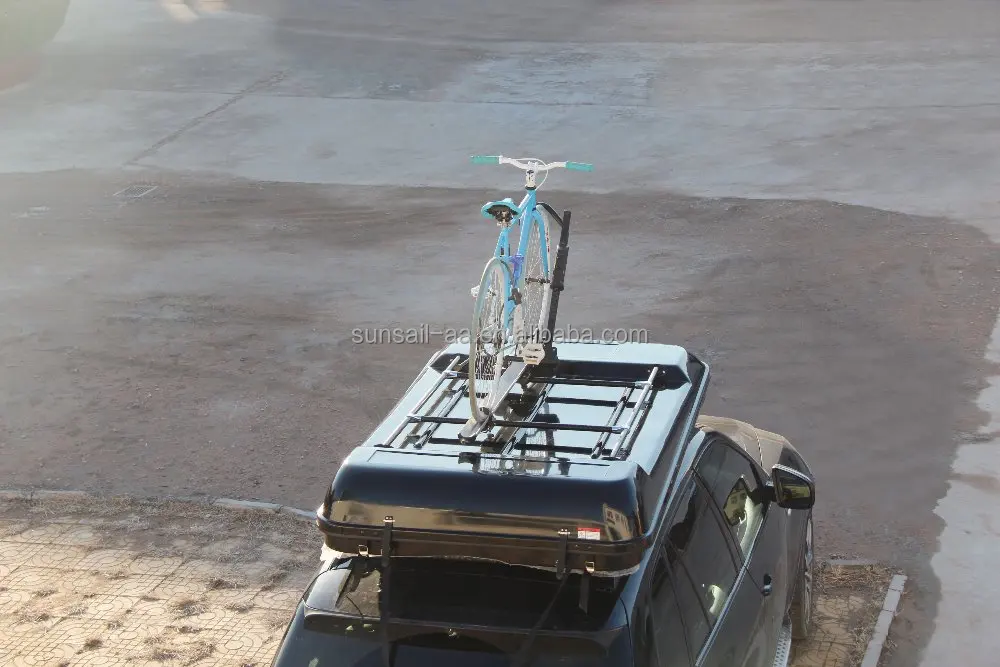 big size outdoor Fiberglass Hard Shell car Roof Top Tent automatic with racks