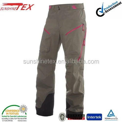 
spandex polyester woman match cargo pants 